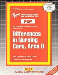Abbildung von: DIFFERENCES IN NURSING CARE, AREA B (NURSING CONCEPTS 5) - Passbooks