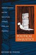 Cover: Political (In)Justice - University of Pittsburgh Press