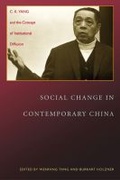 Cover: Social Change in Contemporary China - University of Pittsburgh Press