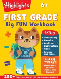 Enlarge image Cover: First Grade Big Fun Workbook - Highlights Press