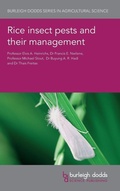 Cover: Rice Insect Pests and Their Management - Burleigh Dodds Science Publishing Limited