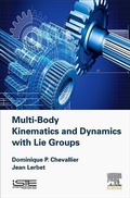 Cover: Multi-Body Kinematics and Dynamics with Lie Groups - ISTE Press - Elsevier