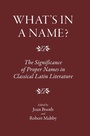 Cover: What's in a Name? - Classical Press of Wales