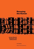 Cover: Resaying the human - Sodertorn University