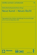 Cover: Neue Kunst - Neues Recht - Dike Verlag Z&uuml;rich