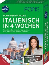 Enlarge image Cover: PONS Power-Sprachkurs Italienisch in 4 Wochen - PONS Langenscheidt