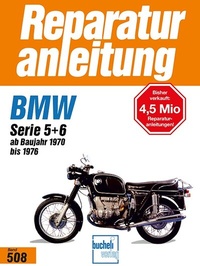 Abbildung von: BMW R 50/5, 60/5, 75/5, 60/6, 75/6, 90/6, 90S, Serie 5 + 6 - Bucheli