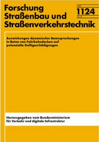 Abbildung von: Auswirkungen dynamischer Beanspruchungen in Beton von Fahrbahndecken auf potentielle Gefügeschädigungen - Fachverlag NW in Carl Ed. Schünemann KG