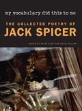 Cover: My Vocabulary Did This to Me - Wesleyan University Press