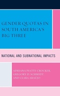 Cover: Gender Quotas in South America's Big Three - Lexington Books