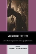 Cover: Visualizing the Text - University of Delaware Press