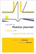 Cover: A Guide to Poetics Journal - Wesleyan University Press