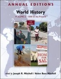 Cover: Annual Editions: World History, Volume 2: 1500 to the Present - McGraw-Hill Professional