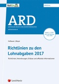 Cover: Richtlinien zu den Lohnabgaben 2017 - LexisNexis Verlag ARD ORAC GmbH