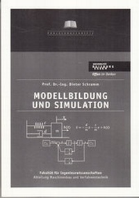 Enlarge image Cover: Modellbildung und Simulation - Lehrstuhl für Mechatronik - Prof. Dr. Schramm