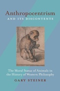 Cover: Anthropocentrism and Its Discontents - University of Pittsburgh Press