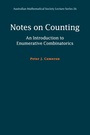 Cover: Notes on Counting: An Introduction to Enumerative Combinatorics - Cambridge University Press