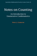 Cover: Notes on Counting: An Introduction to Enumerative Combinatorics - Cambridge University Press