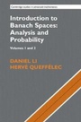 Cover: Introduction to Banach Spaces: Analysis and Probability 2 Volume Hardback Set (Series Numbers 166-167) - Cambridge University Press