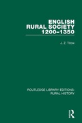 Cover: English Rural Society, 1200-1350 - Routledge