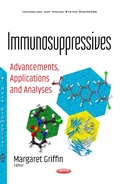 Cover: Immunosuppressives: Advancements, Applications and Analyses - Nova Science Publishers