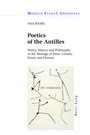 Cover: Poetics of the Antilles - Peter Lang Verlag