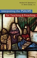 Cover: Interpreting the PSALMS for Teaching & Preaching - Chalice Press
