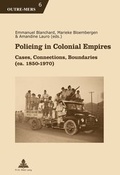 Cover: Policing in Colonial Empires - Peter Lang Verlag