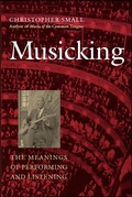 Cover: Musicking - Wesleyan University Press