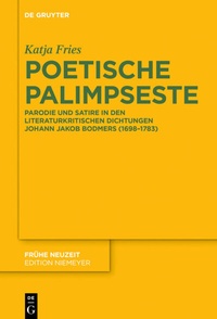 Abbildung von: Poetische Palimpseste - De Gruyter