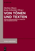 Cover: Von T&ouml;nen und Texten - De Gruyter