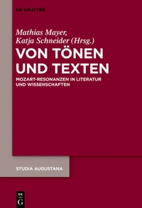 Enlarge image Cover: Von Tönen und Texten - De Gruyter