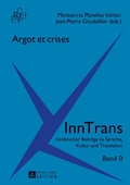 Cover: Argot et crises - Peter Lang Verlag