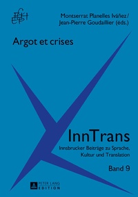 Abbildung von: Argot et crises - Peter Lang Verlag