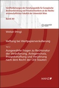 Cover: Haftung bei Wertpapierver&auml;u&szlig;erung Teil 2 - Manz
