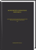 Cover: Dokumente zur Geschichte des Deutschen Reiches und seiner Verfassung 1360 - Harrassowitz Verlag