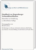 Cover: Handbuch zur Regensburger Verbundklassifikation - Harrassowitz Verlag