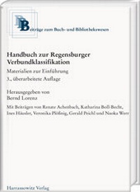 Abbildung von: Handbuch zur Regensburger Verbundklassifikation - Harrassowitz Verlag