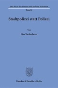 Bild: Stadtpolizei statt Polizei. - Duncker & Humblot