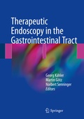 Cover: Therapeutic Endoscopy in the Gastrointestinal Tract - Springer