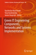 Cover: Green IT Engineering: Components, Networks and Systems Implementation - Springer