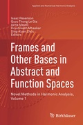 Cover: Frames and Other Bases in Abstract and Function Spaces - Birkh&auml;user