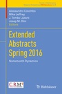 Cover: Extended Abstracts Spring 2016 - Birkhäuser