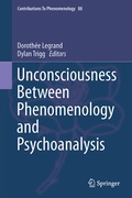 Bild: Unconsciousness Between Phenomenology and Psychoanalysis - Springer