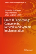 Cover: Green IT Engineering: Components, Networks and Systems Implementation - Springer