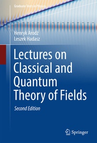 Enlarge image Cover: Lectures on Classical and Quantum Theory of Fields - Springer