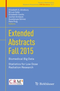 Enlarge image Cover: Extended Abstracts Fall 2015 - Birkhäuser