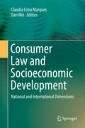 Cover: Consumer Law and Socioeconomic Development - Springer