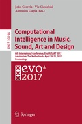 Cover: Computational Intelligence in Music, Sound, Art and Design - Springer
