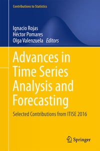 Enlarge image Cover: Advances in Time Series Analysis and Forecasting - Springer